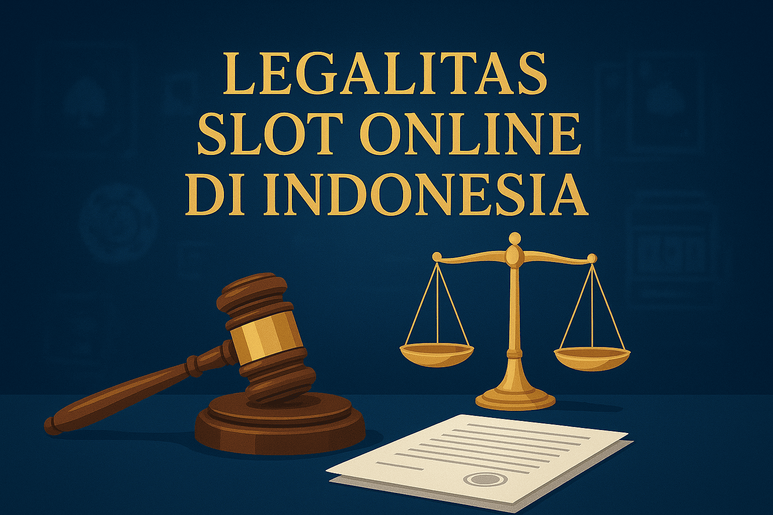 Legalitas Slot Online Indonesia